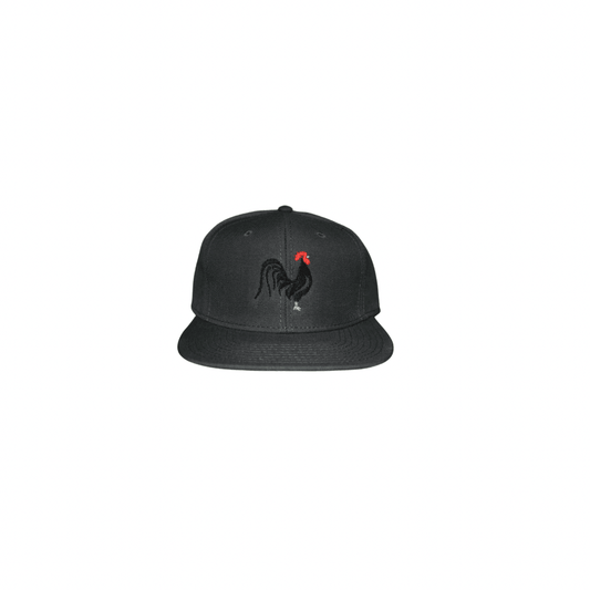 Rooster Charcoal Grey Snapback - ilaGorra!